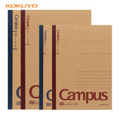 Campus无线装 日本KOKUYO 国誉 订本牛皮纸系列加厚复古点线笔记本