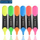 德国正品 施耐德彩色荧光笔150大容量标记学生办公防水放光记号笔