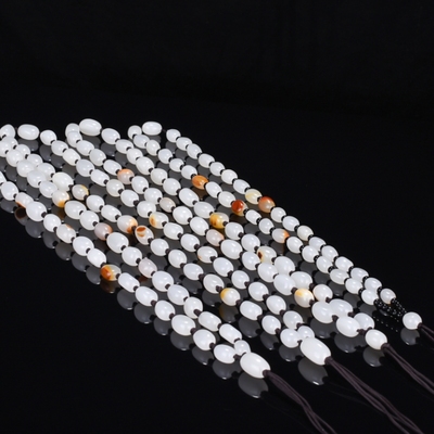 天然项链籽料挂绳玉石吊坠