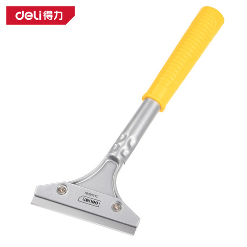 deli得力加长铝合金清洁刀玻璃刮污瓷砖美缝工具铲刀DL359260 360