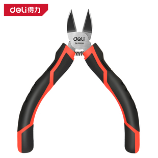 deli得力工具水口钳偏斜口电子剪修边塑料毛刺模型手工DL0305 06