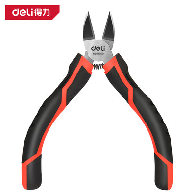 deli得力工具水口钳偏斜口电子剪修边塑料毛刺模型手工DL0305 06