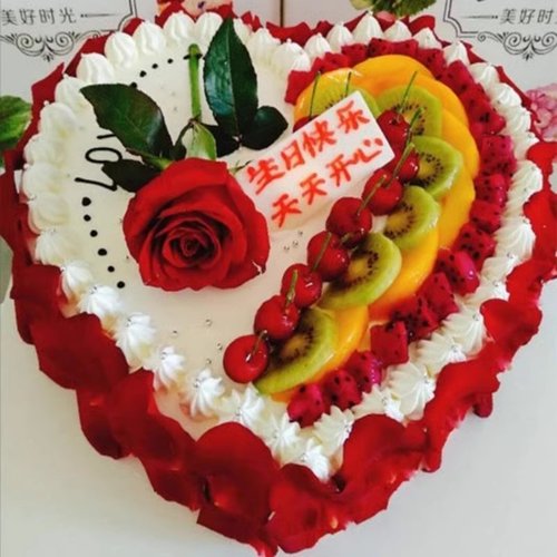 网红女士女神水果生日蛋糕店全国同城配送昆明官渡呈贡盘龙安宁市