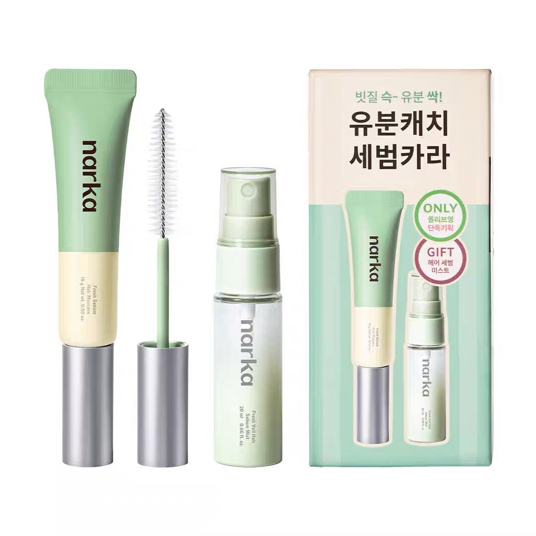 韩国Narka碎发整理膏刘海膏头发定型膏防毛躁持久胎毛整理