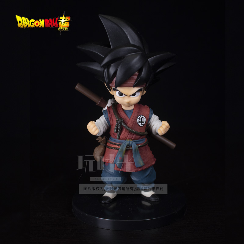 七龙珠超fes9孙悟空童年可爱小悟空如意棒组立盒装手办模型摆件