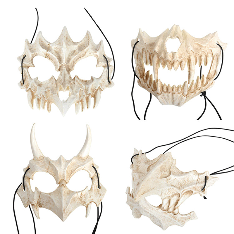 Halloween Japan Secondary Dress Up Cosplay COS Mask Dragon