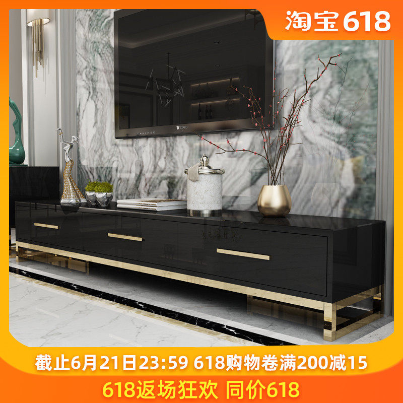 TV cabinet Postmodern Simplicity a living room Small apartment Metal Light extravagance TV table Cabinet Ready furniture combinationin the Residential furniture , Cabinet , TV cabinet  category - from Buy2taobao.com to provide professional Taobao agent buy service
