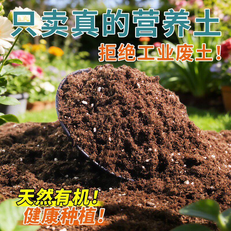 黄精适用轻质园艺土疏松多孔种植土温和不烧根缓释营养大包装球根