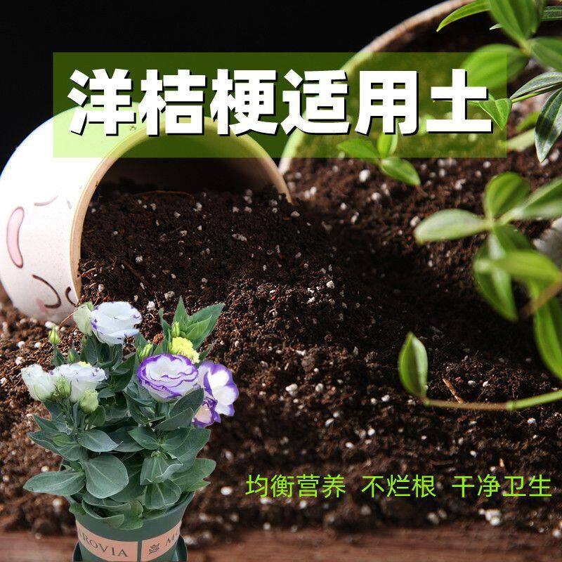 洋桔梗适用土酸性种花土养花营养土通用型有机土种菜土多肉种植土