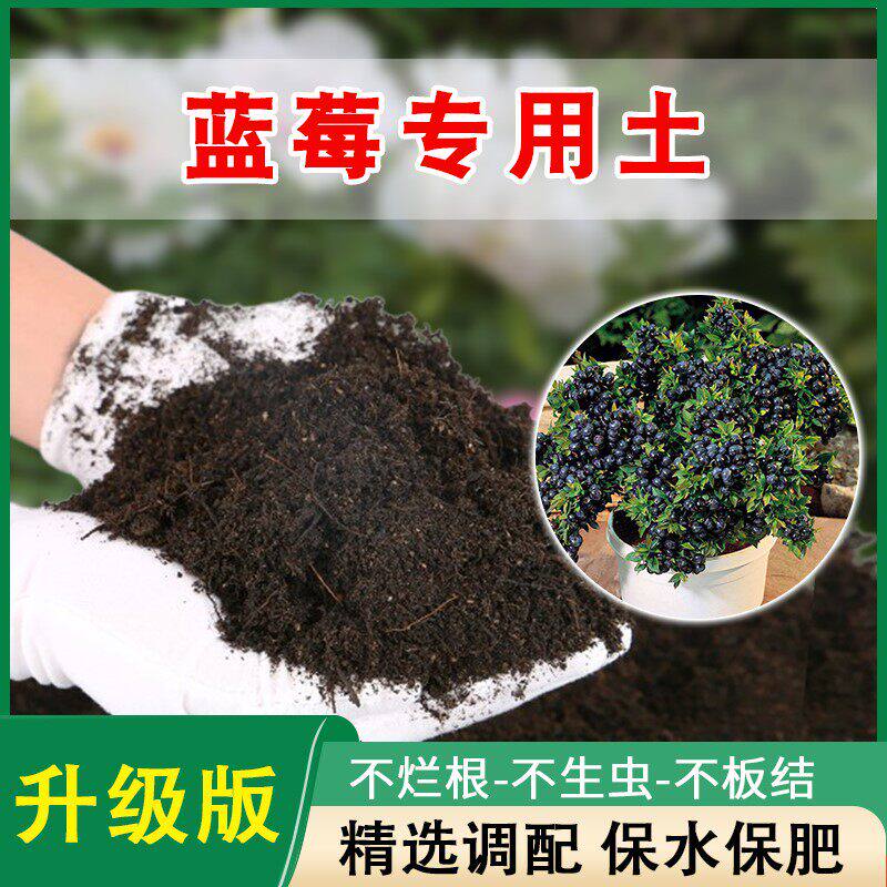 蓝莓专用土酸性营养土蓝莓树肥料盆栽专用土果树土壤种植土有机土