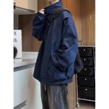 1506/QWT580/P64男士秋百搭棒球领飞行服立领防风抗皱拉链夹克，男装夹克，星座1506