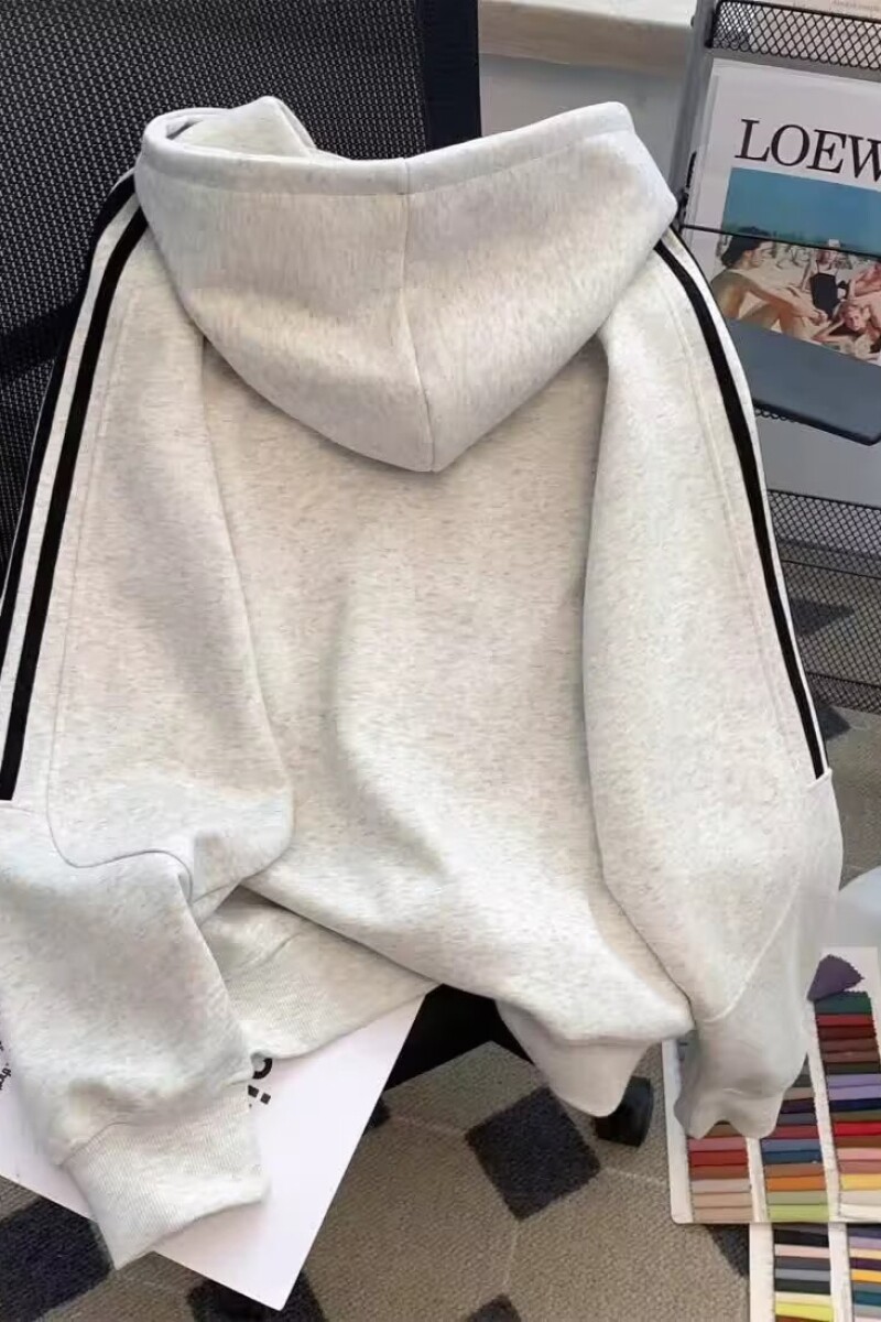 1506/QRL7490/P57新款卫衣港风宽松简约连帽卫衣开衫男女同款2,男装卫衣,星座1506