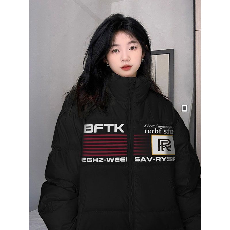 1506/QM2950/P63冬季新款宽松加厚立领棉袄面包服休闲外套2,女装短外套,星座1506