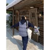 1506/QA020/P45【可二开】光版色织格子立领棉衣棉服马甲男女同款，女装棉衣/棉服，星座1506