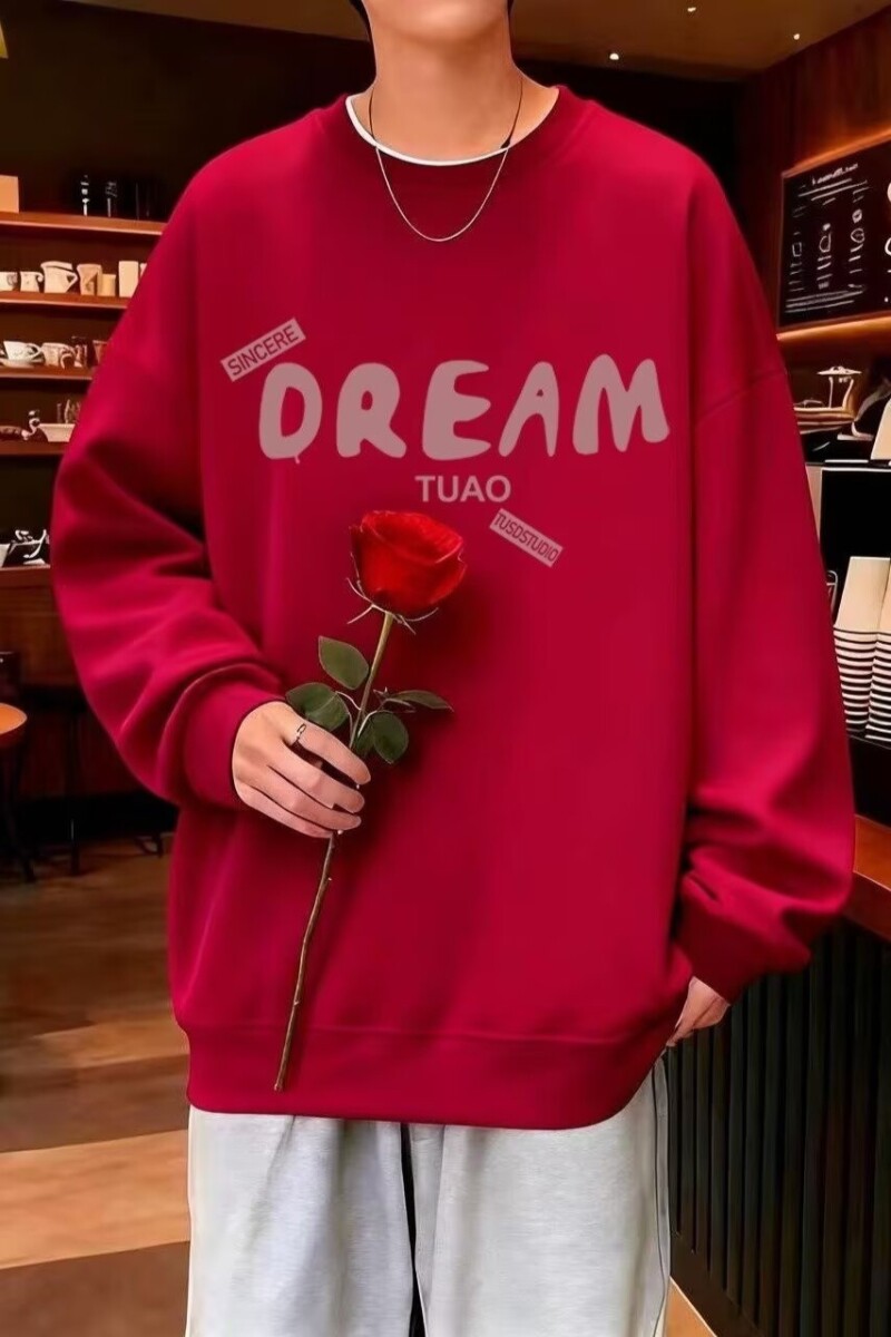 1506/QY1360/P27印花秋冬卫衣男春秋季韩版新款圆领宽松上衣3,男装卫衣,星座1506