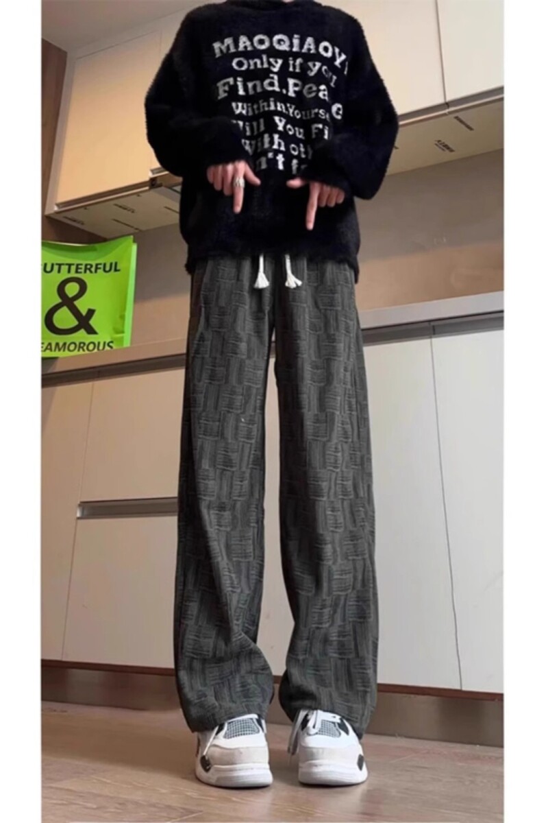 1506/QF700/P38灯芯绒秋冬美式复古加绒加厚阔腿裤子3,男装卫衣,星座1506