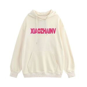 1506/QR80630/P41秋冬季宽松潮流连帽加绒加厚卫衣男春秋外套图片