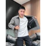 1506/Q76540/P64秋新款男士潮牌翻领衬衫外套简约夹克外套，男装夹克，星座1506