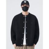 1506/Q50160/P74绿松石棒球服外套新款简约针织开衫夹克男2，男装夹克，星座1506