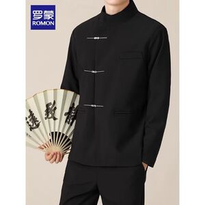 1506/QZS060/P59帅气宽松港风西装外套男春秋百搭休闲西服潮图片