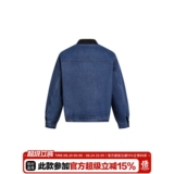 1506/QF40090/P63日单秋新款男女拉链茄克短版牛仔翻领夹克外套潮，男装工装外套，星座1506
