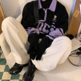 1506/Q5830/P42日系毛衣男女秋装慵懒风复古软糯套头纽扣针织3，男装针织衫/毛衣，星座1506