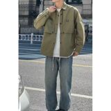 1506/Q22400/P46休闲长袖上衣时尚潮牌翻领衬衫夹克秋季2025年，男装衬衫，星座1506
