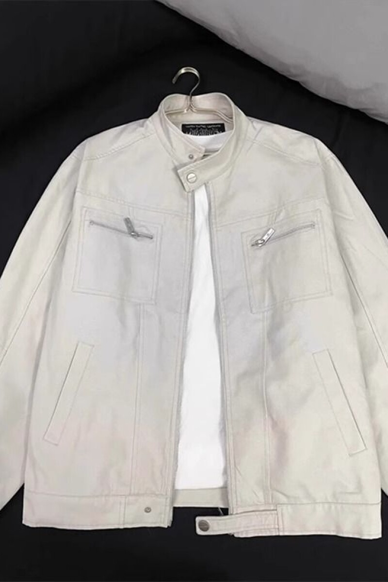 1506/QPX960020/P64原版质量米白色2025年男女夹克,男装夹克,星座1506
