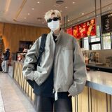 1506/QJK040/P72底特律短款男装夹克春秋帆布猎装外套2025年，男装夹克，星座1506