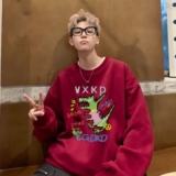 酒红色加绒