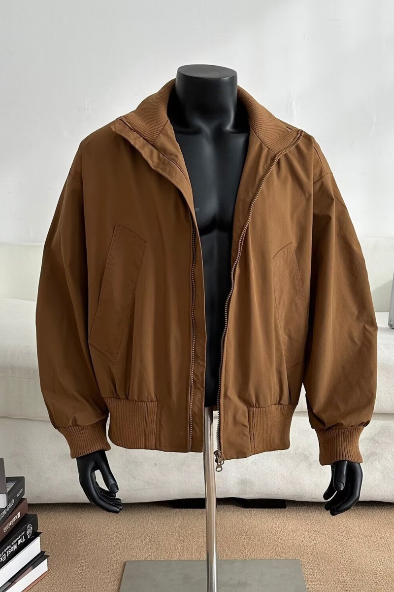 1506/QD50/P49潮牌高级感廓形防风棒球服休闲工装外套，男装工装外套，星座1506