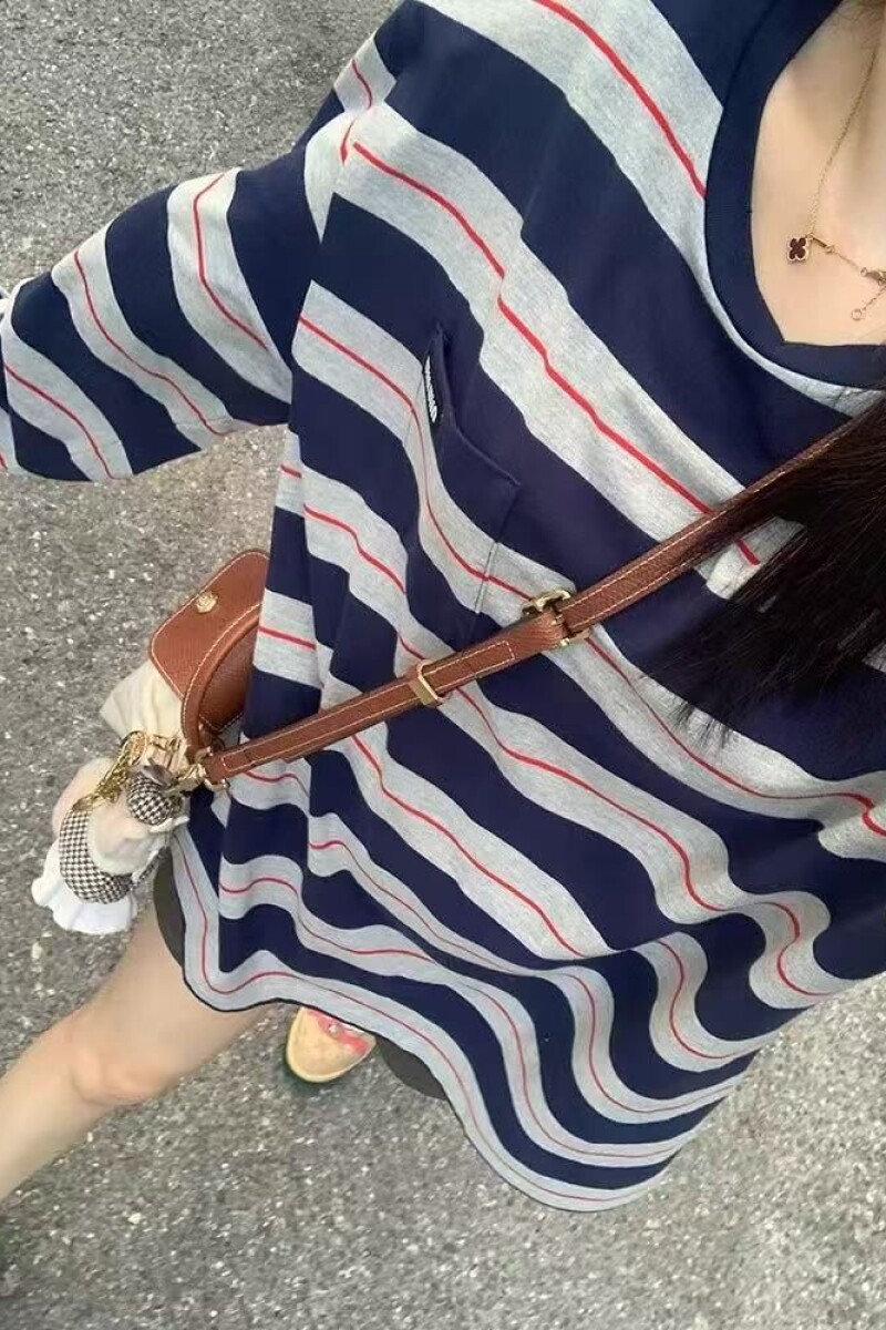 1506/Q10660/P42条纹长袖原版做法口袋小标2025年帅气男女卫衣,男装卫衣,星座1506