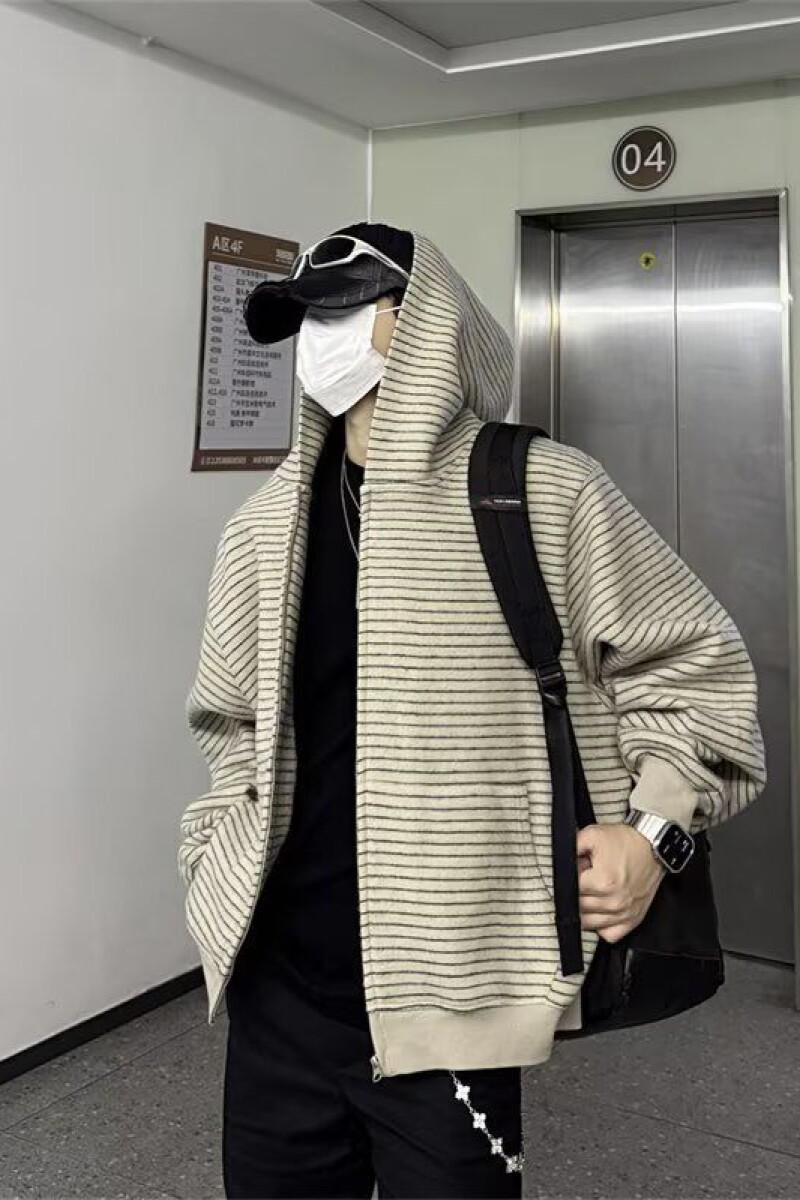 1506/QCL-YT070/P66新款卫衣港风宽松简约连帽卫衣开衫男女同款,男装卫衣,星座1506