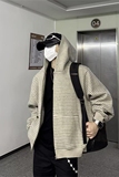 1506/QCL-YT070/P66新款卫衣港风宽松简约连帽卫衣开衫男女同款，男装卫衣，星座1506