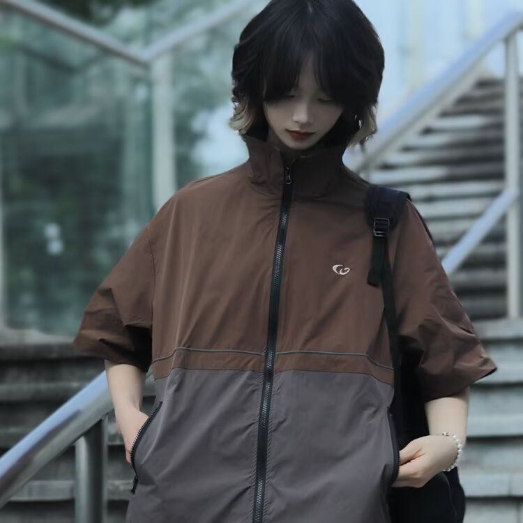 1506/QW1350/P46复古衬衫男夏装学生宽松男装上衣外穿,男装衬衫,星座1506