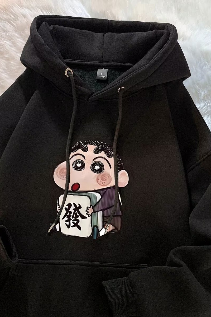 1506/QR80510/P43重磅卫衣男女秋季美式情侣外套高街潮牌连帽衫,女装短外套,星座1506