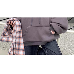 1506/QHL1420/P39美式连帽卫衣男款重磅大码潮牌衣服2图片