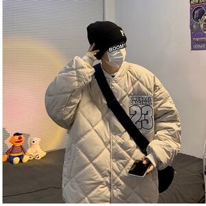 1506/Q5030/P49新款棉服男冬季加厚棉衣棒球服外套菱形棉袄1图片