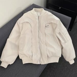 1506/QA380/P103解构美式飞行员棉服男冬季棒球服棉衣外套1图片