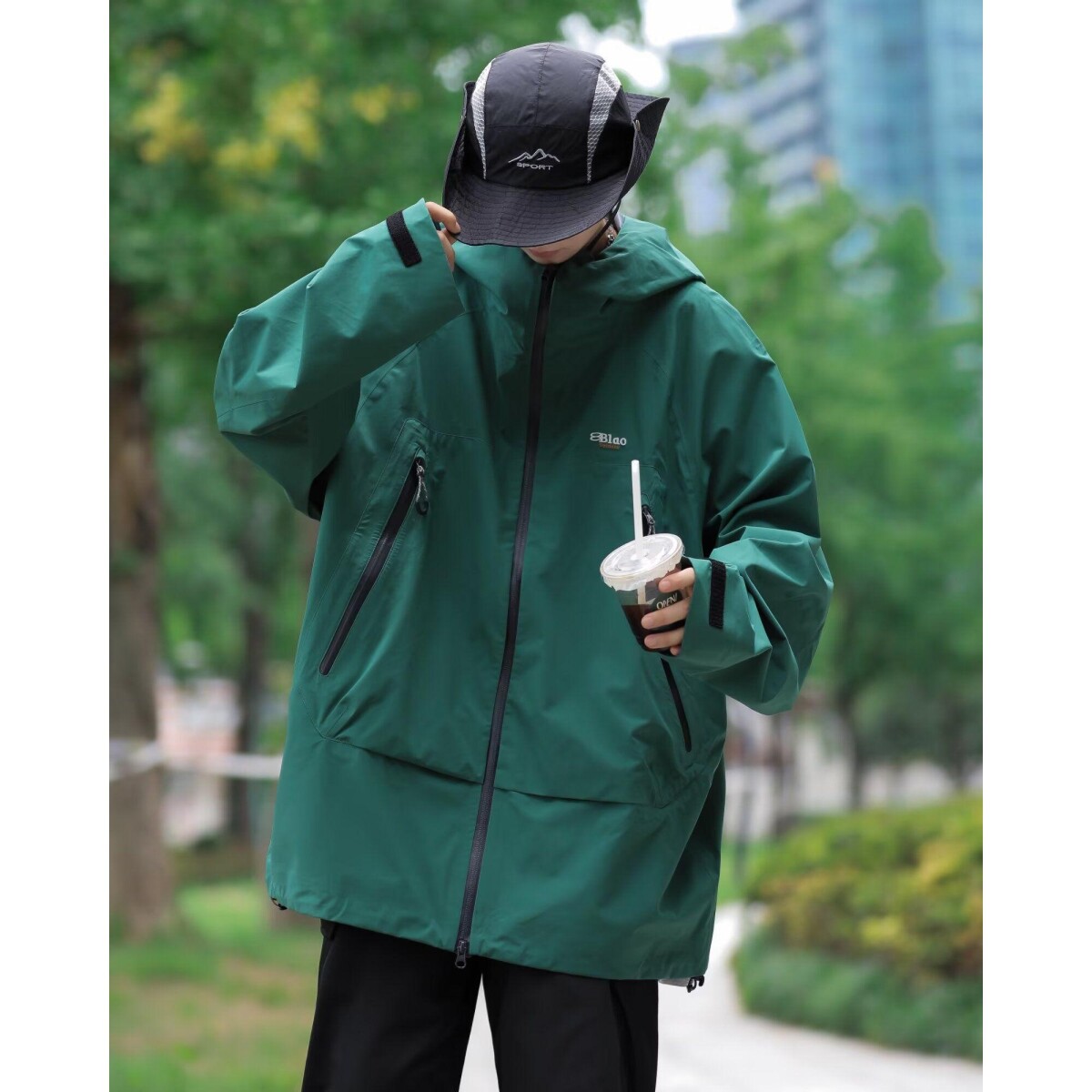 1506/QW92610/P52户外山系冲锋衣男女秋冬宽松夹克防风防水登山服,男装夹克,星座1506