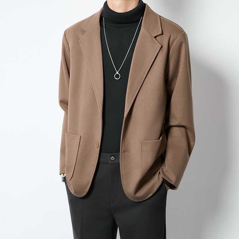 1506/QW140/P72高级感休闲西服套装男士垂感宽松韩版外套3,男装西服套装,星座1506