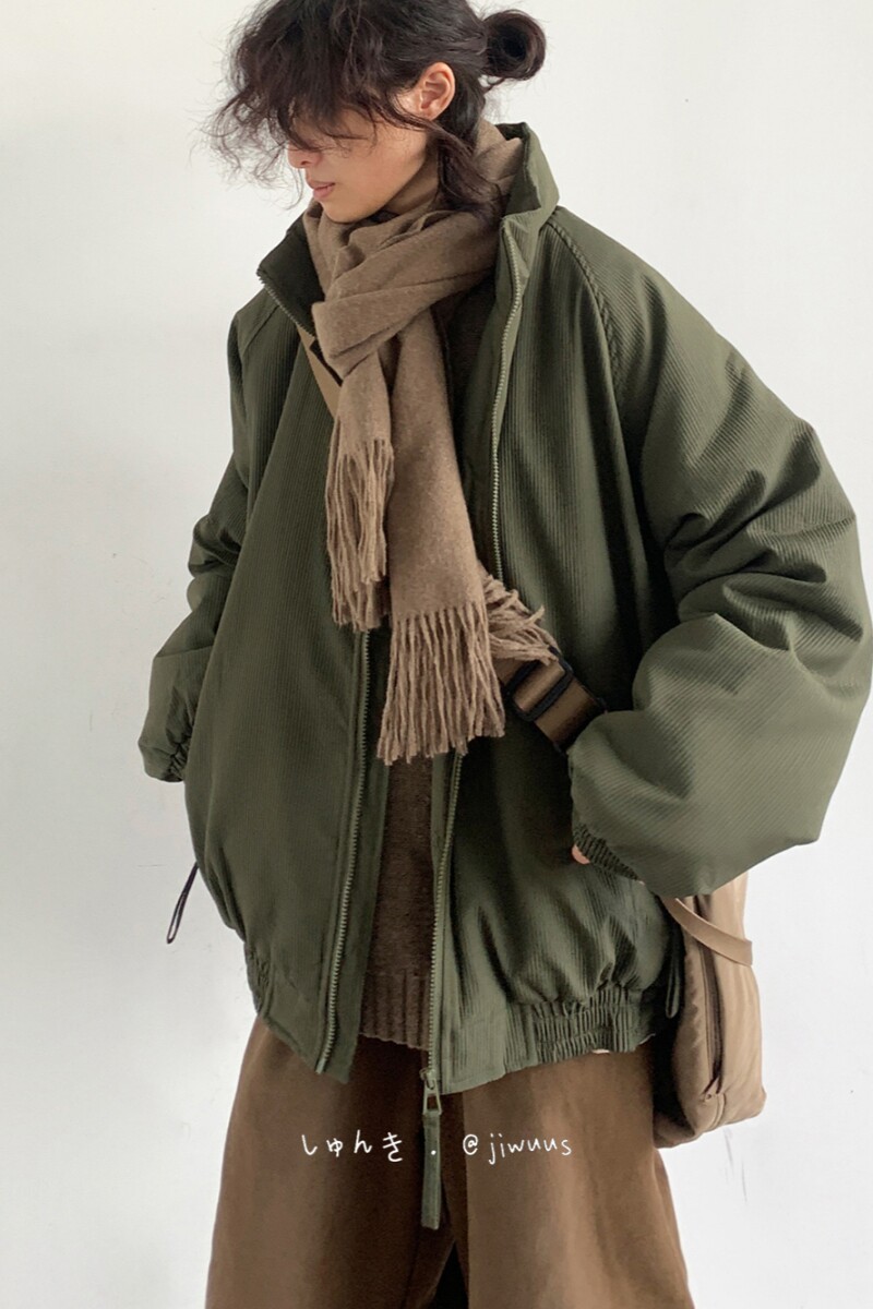 1506/QJ560/P73立领棉服冬季加厚保暖复古宽松百搭棉衣外套2,男装棉衣,星座1506