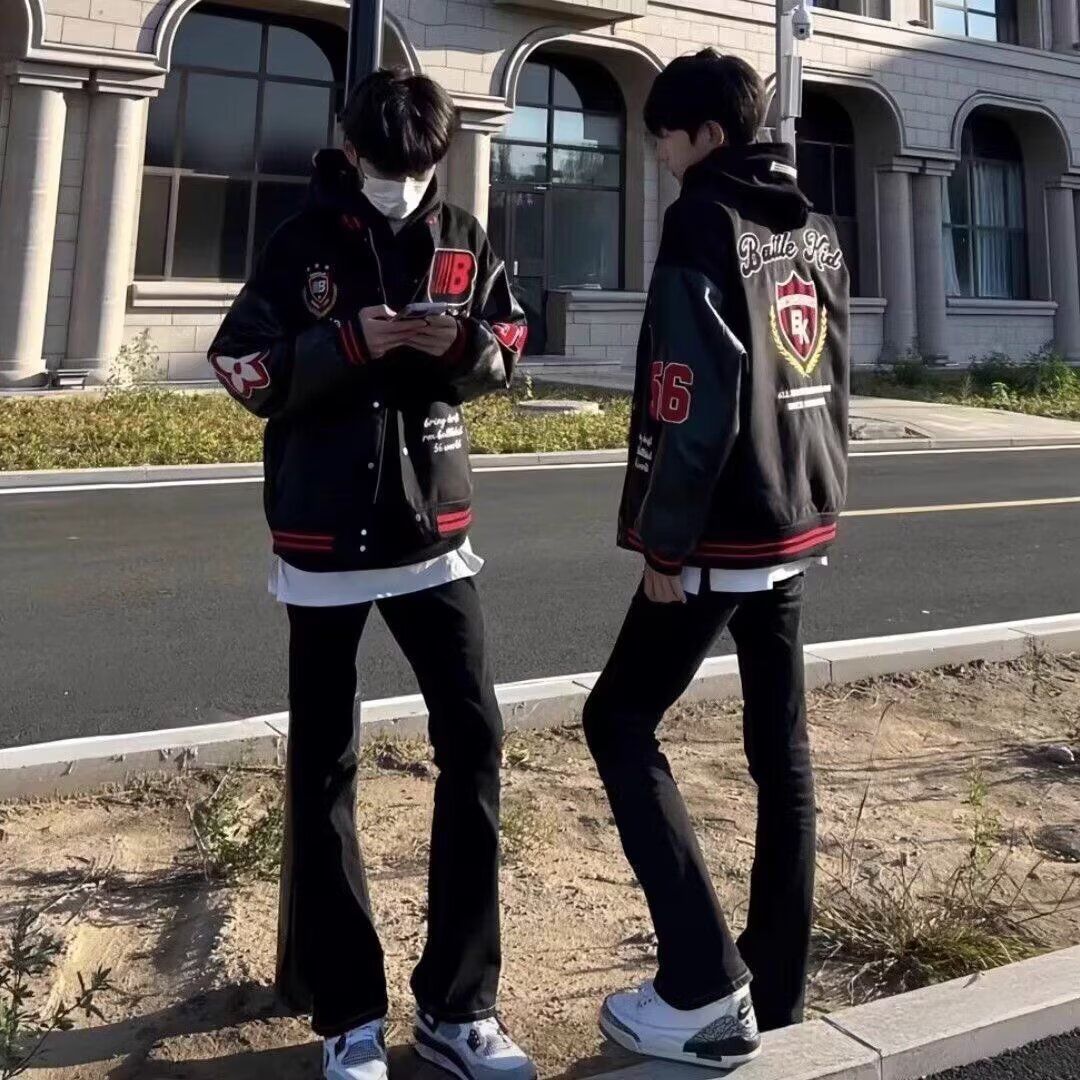 1506/QWT550/P66外套男ins高街潮牌原宿风韩版潮流宽松夹克,男装夹克,星座1506