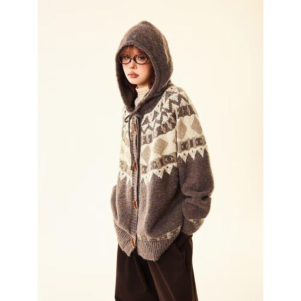 1506/QA3990/P62秋冬新款开衫毛衣美式复古休闲针织衫男纯色外套1,男装针织衫/毛衣,星座1506