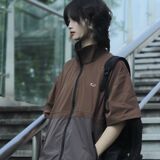 1506/QW1350/P46复古衬衫男夏装学生宽松男装上衣外穿，男装衬衫，星座1506