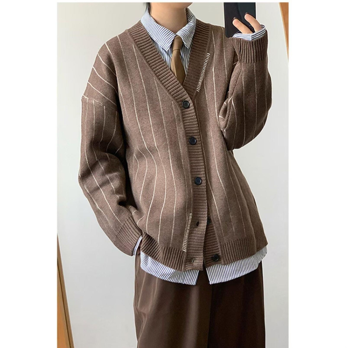 1506/Q32650/P59秋冬新款开衫美式复古休闲V领针织衫男纯色外套1,男装针织衫/毛衣,星座1506