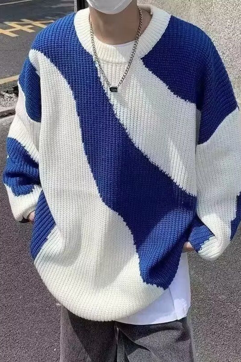 1506/QYM080/P42冬季日系打底衫复古慵懒线衣宽松针织衫外套1,男装T恤,星座1506
