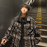 1506/Q8040/P69春秋痞帅外套男高街潮牌港风韩版潮流宽松夹克1，男装夹克，星座1506