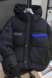 1506/Q5550/P69拼色连帽棉衣男宽松休闲保暖面包服棉袄外套1，男装棉衣，星座1506