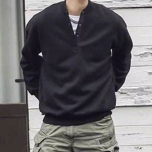 1506/QT4060/P41秋冬卫衣男2025年秋季新款圆领宽松上衣潮流图片